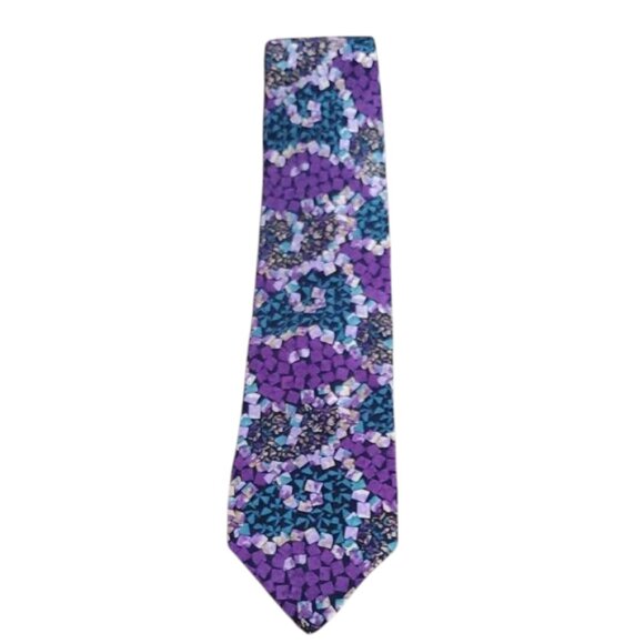 Missoni for Neiman Marcus Tie – Paisley Stained Glass Vibes | 100% Silk Luxury - Picture 10 of 11